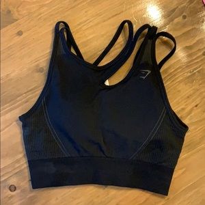 Gymshark asymmetrical sports bra size M